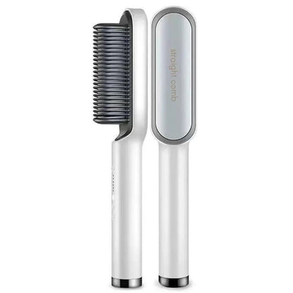 909 Brush Hair Straightener – Comb Style | Multi-Color Hair Styling Tool for Girls